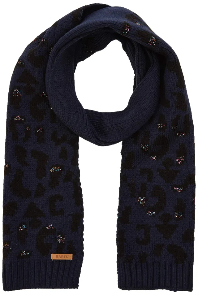 Barts Honey Sciarpa Bambino Blu Navy Leopardata Unica
