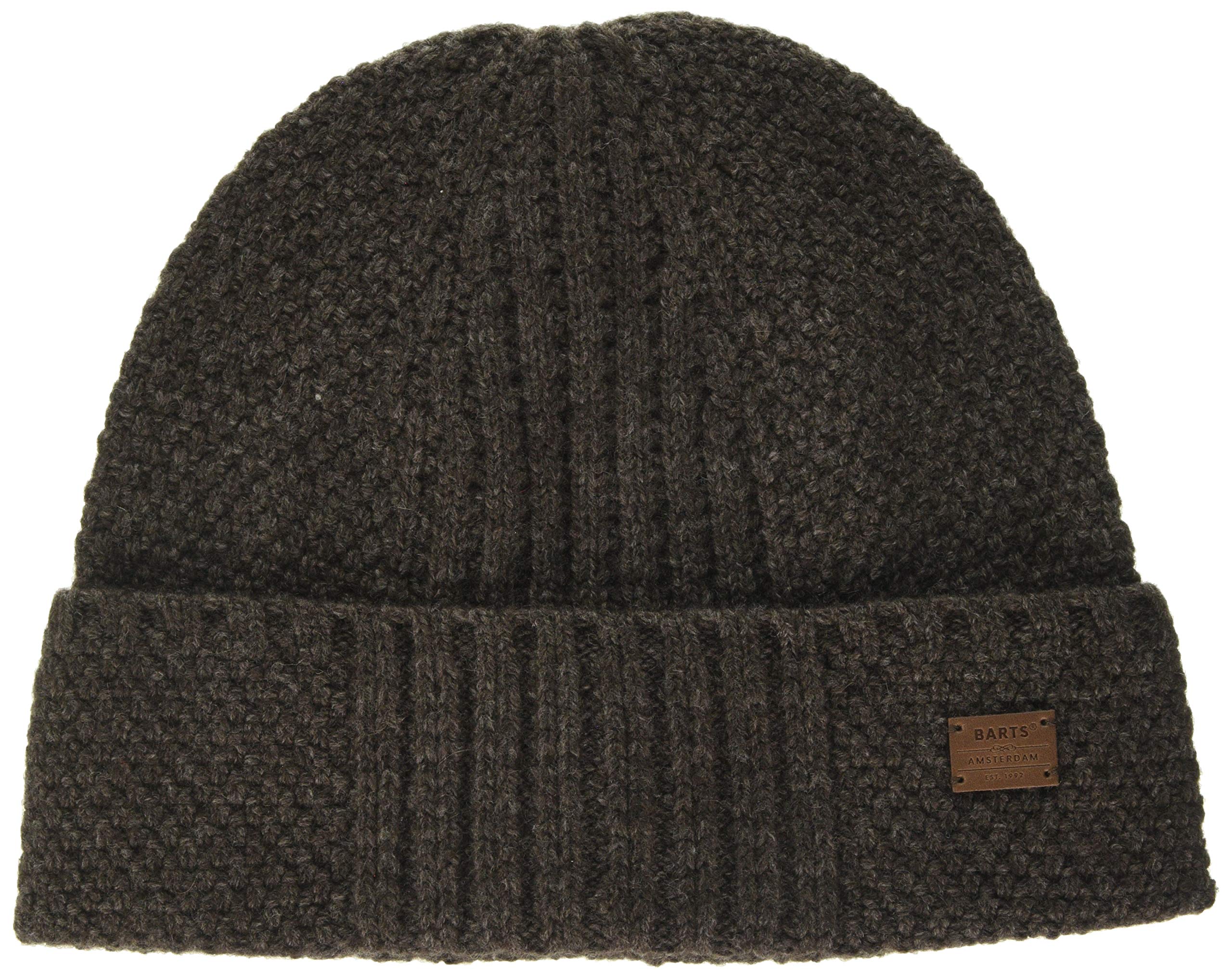 Barts Linden Beanie berretto uomo marrone cashmere