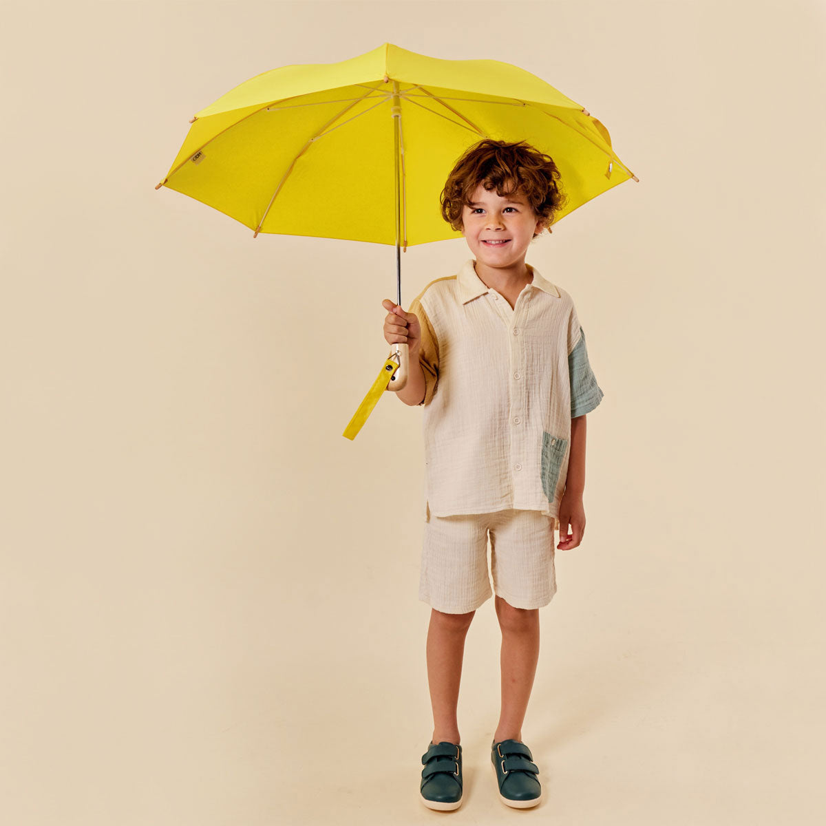 Original Duckhead Set Ombrelli Gialli Adulto + Bambino Me Mini