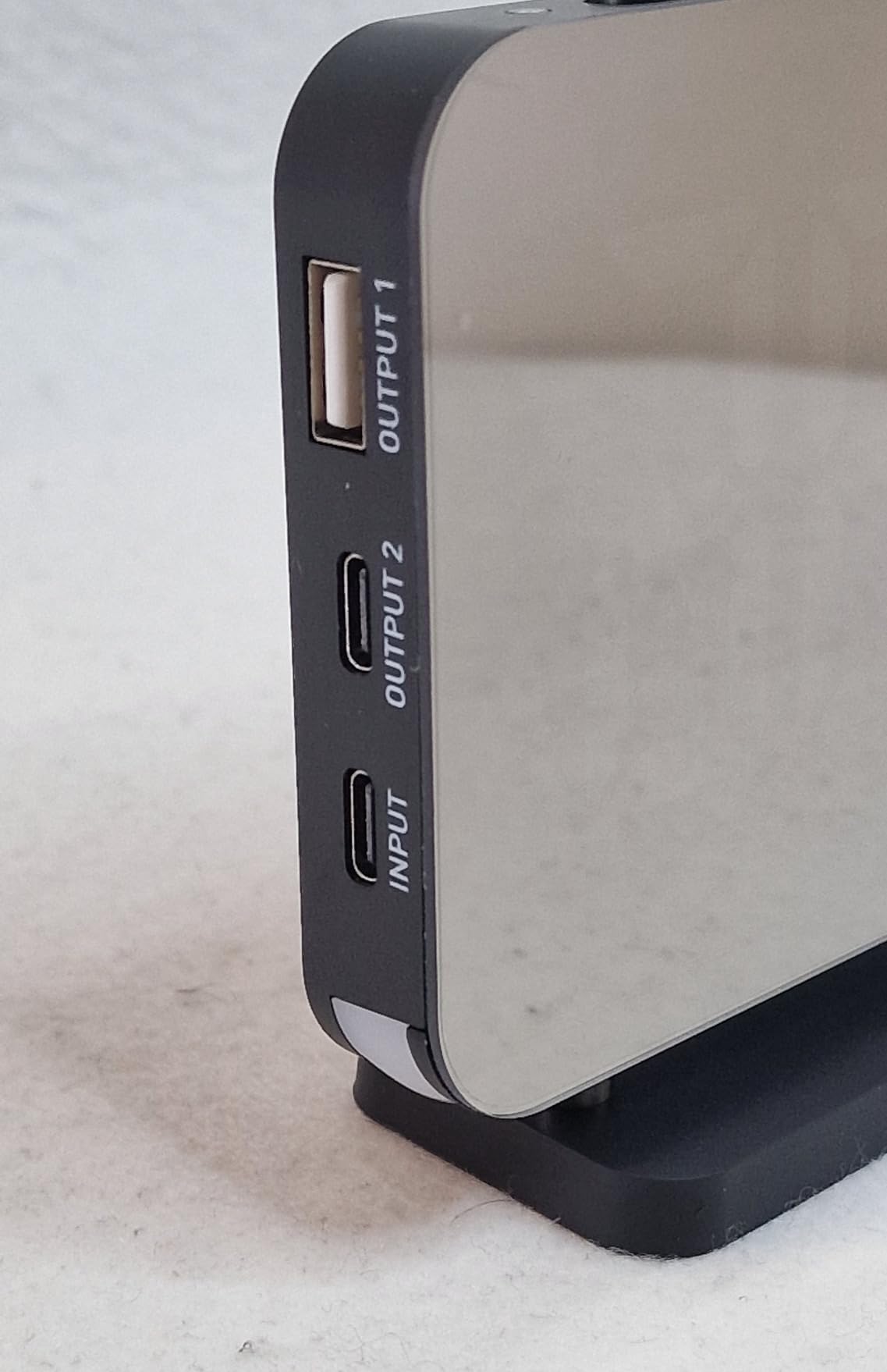 ThreeH Sveglia Digitale Proiezione LED Nero USB