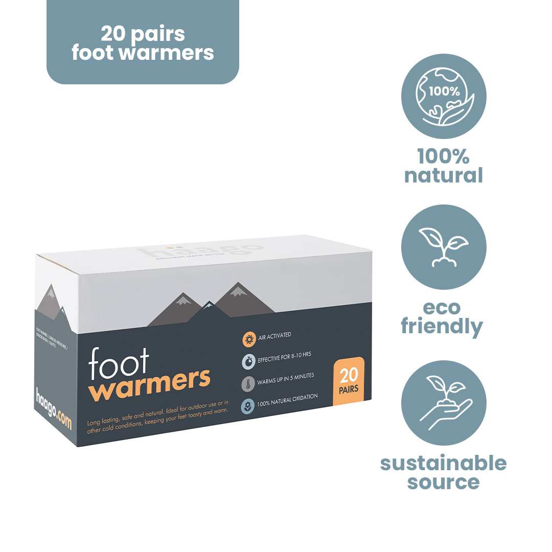 haago Foot Warmers solette termiche 20 paia taglia M