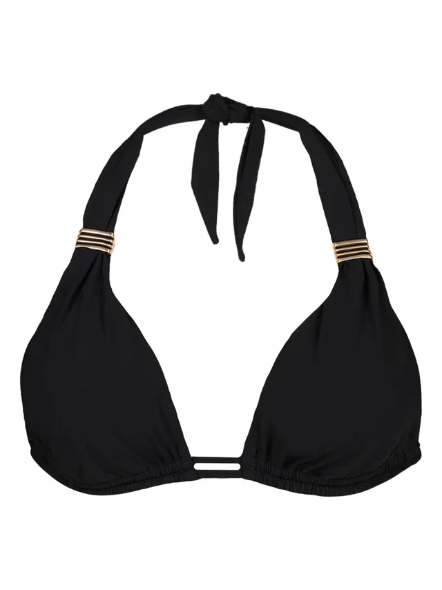 Barts Solid Halter Triangle Bikini Donna Top