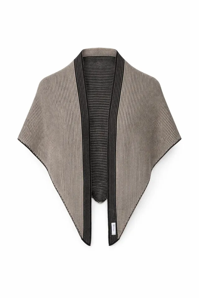 Pipolaki Ubac sciarpa triangolo merino 100% lana