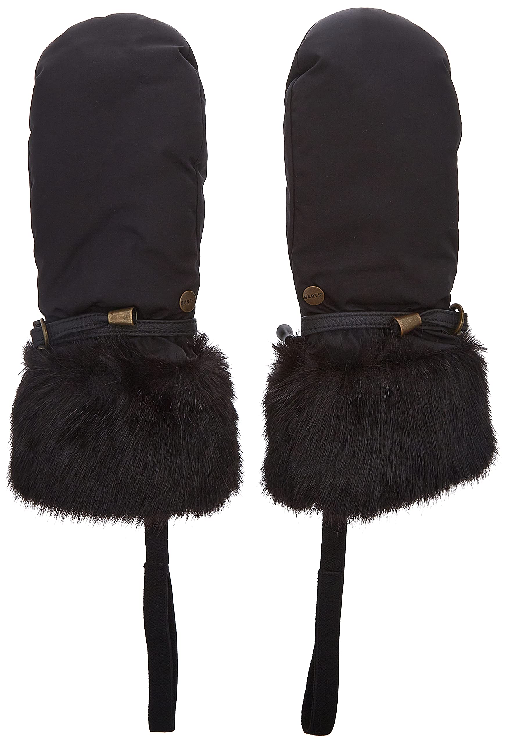 Barts Empire Skimitts muffole uomo nero impermeabile