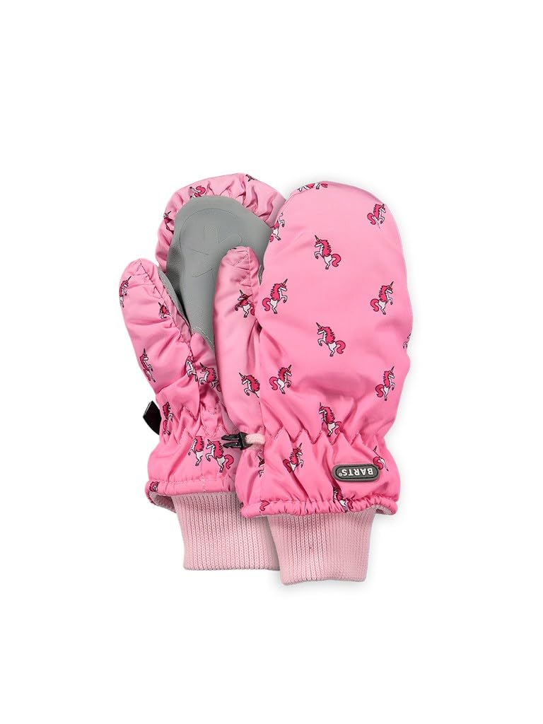 Barts muffole invernali bimbo rosa impermeabili 5