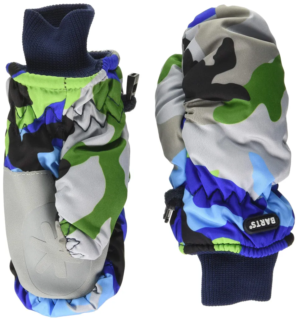 Barts Nylon Mitts Muffole Bimbi Impermeabili Calde