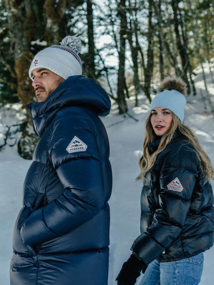 Pipolaki Lespi berretto pile pompon bianco