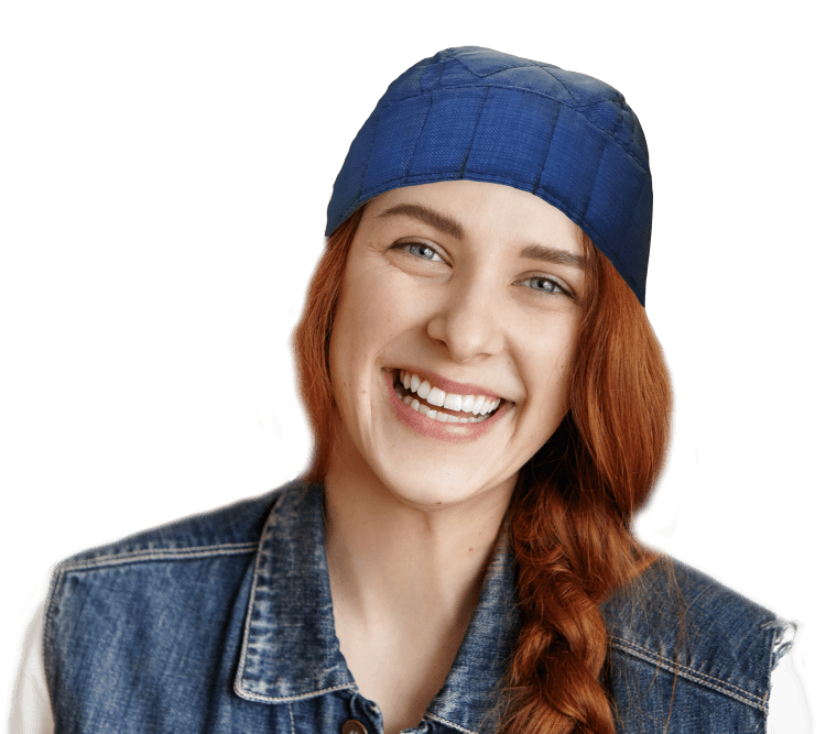 Aqua Coolkeeper Beanie berretto rinfrescante Pacific Blue estate