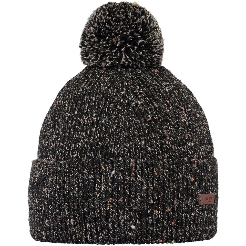Barts Callac Beanie berretto uomo nero lana pile