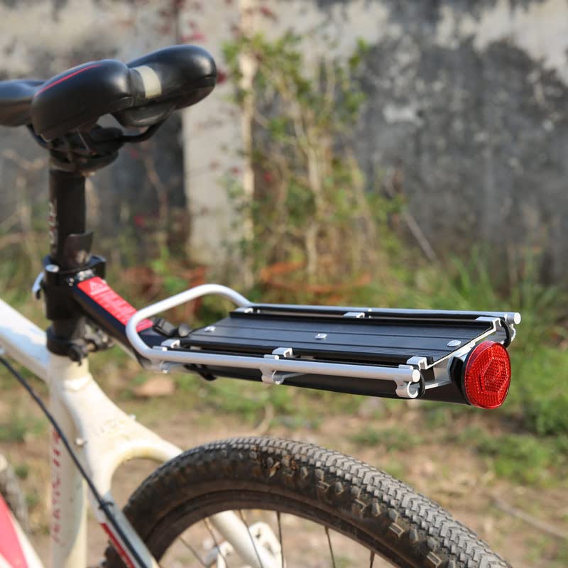 ThreeH Portapacchi bici posteriore alluminio 9 kg sgancio rapido