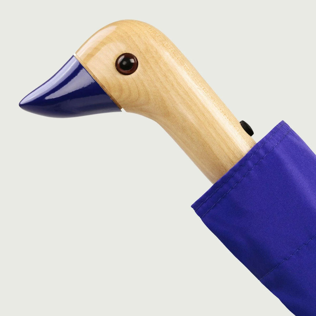 Original Duckhead Duck Ombrello Viaggio Blu Cobalto Riciclato