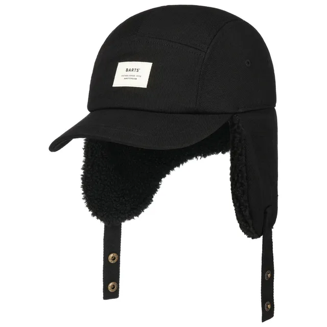 Barts Hafnar cappellino baseball uomo pile paraorecchie