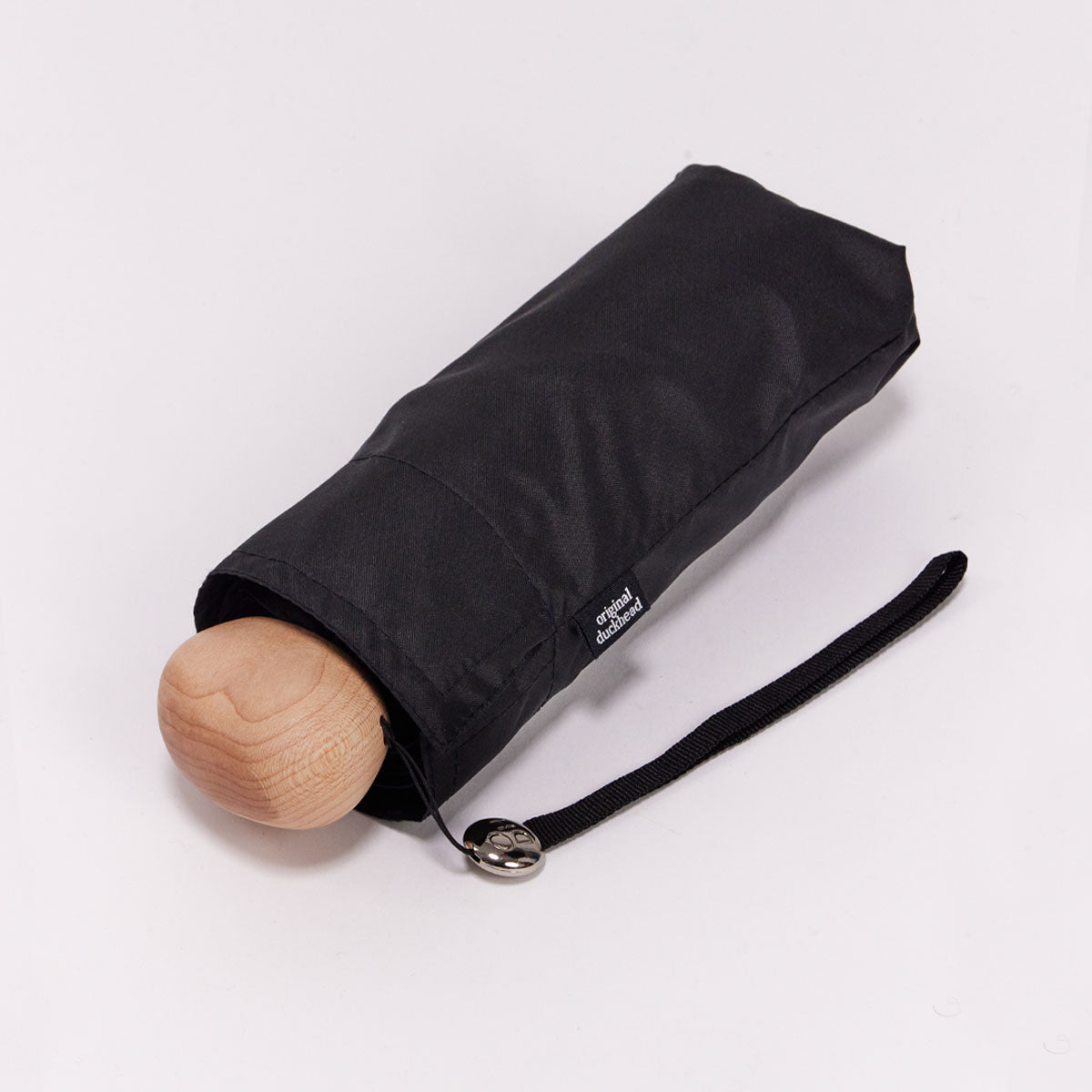 Original Duckhead The Mini Ombrello Pieghevole Nero Antipioggia