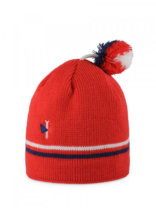 Pipolaki Caribou berretto sci rosso con pile