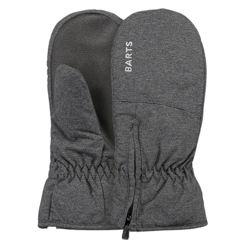 Barts Zipper Mitts Muffole Bimba Grigio Taglia 10 Impermeabili