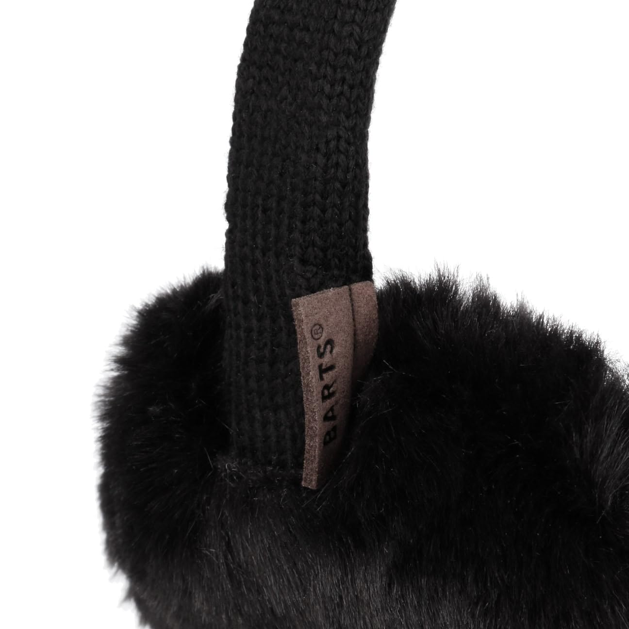 Barts Plush paraorecchie donna nero in pelliccia