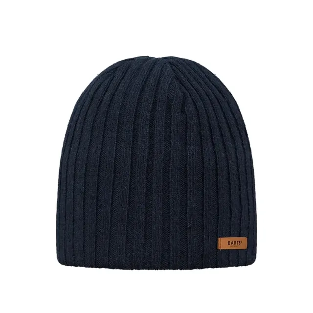 Barts Haakon Berretto Uomo Navy in Lana con Fodera