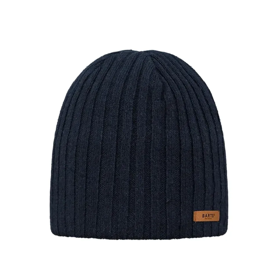 Barts Haakon Berretto Uomo Navy in Lana con Fodera