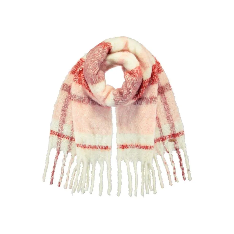 Barts Pendula Sciarpa Donna Rosa 210 cm Quadri