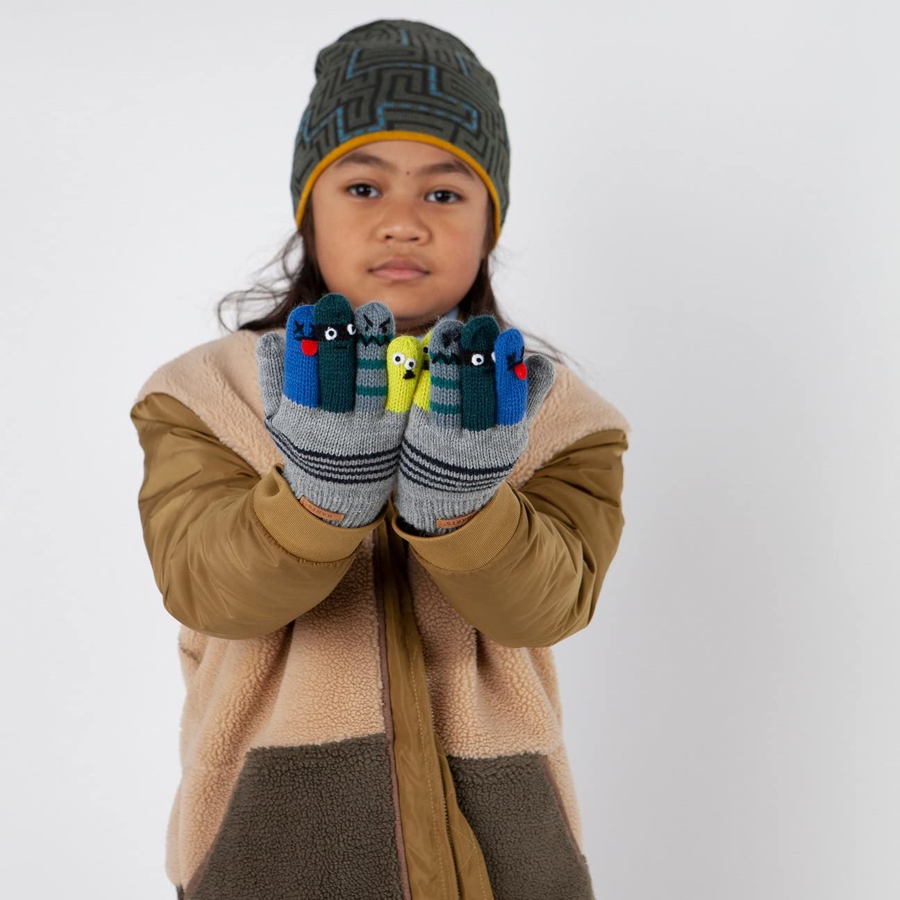 Barts Puppet guanti bambino a maglia inverno