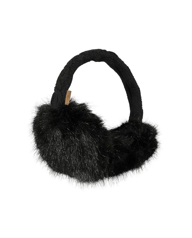 Barts Earmuffs Paraorecchie Bambini Nero Taglia Unica