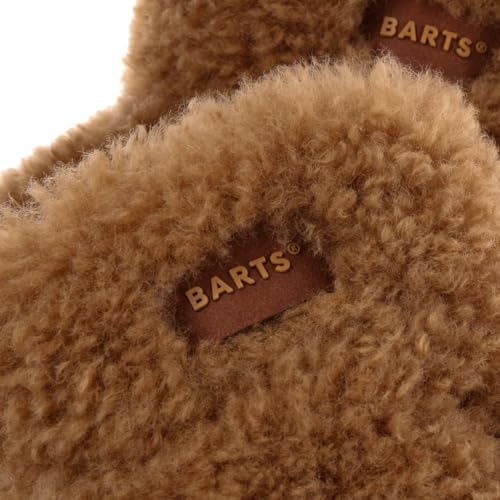 Barts Bantota Teddy guanti senza dita donna marrone pelliccia