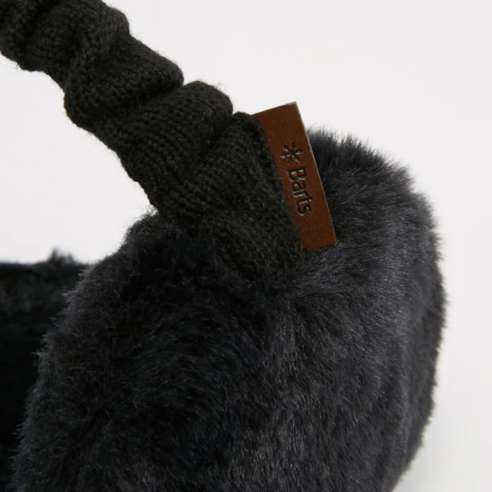 Barts Fur Scaldacollo Nero Black 0001 in Pelliccia Sintetica
