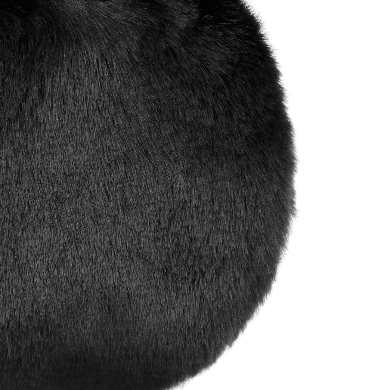 Barts Plush paraorecchie donna nero in pelliccia