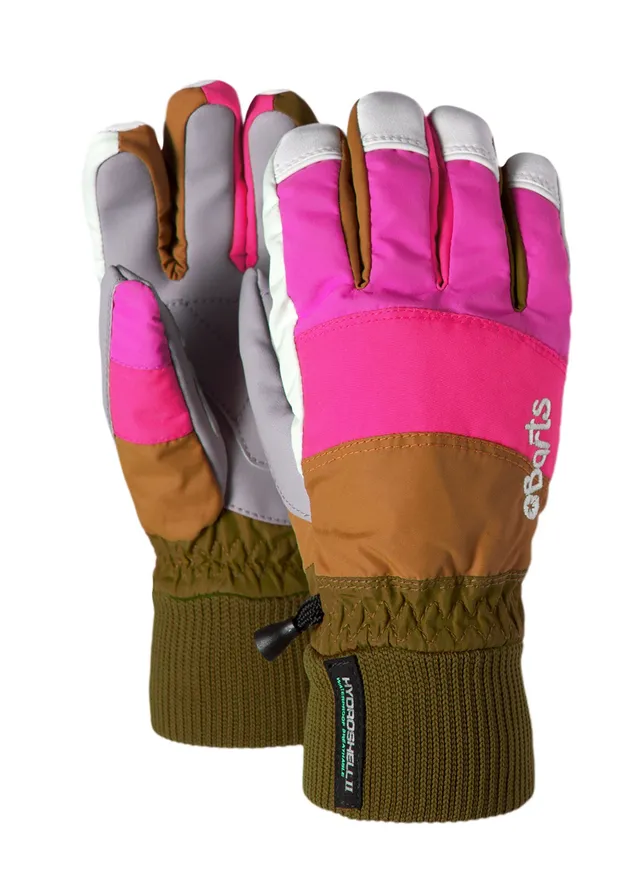 Barts Kids City Gloves Guanti Bambini Rosa unisex