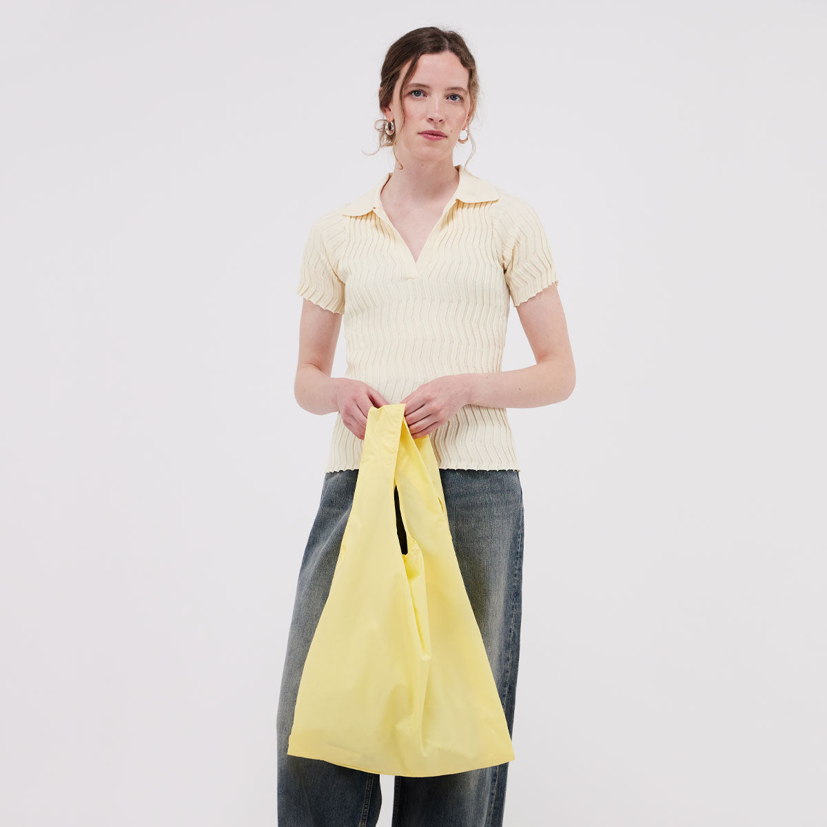 Original Duckhead Citron Mini set ombrello e shopper giallo pastello