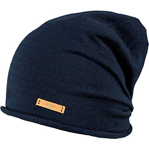 Barts James Beanie berretto uomo blu Delft
