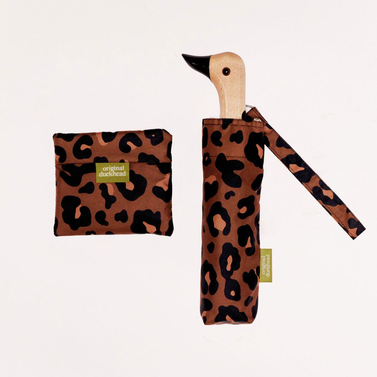 Original Duckhead Rainy Day Sets Leopard Bundle set antipioggia leopardato
