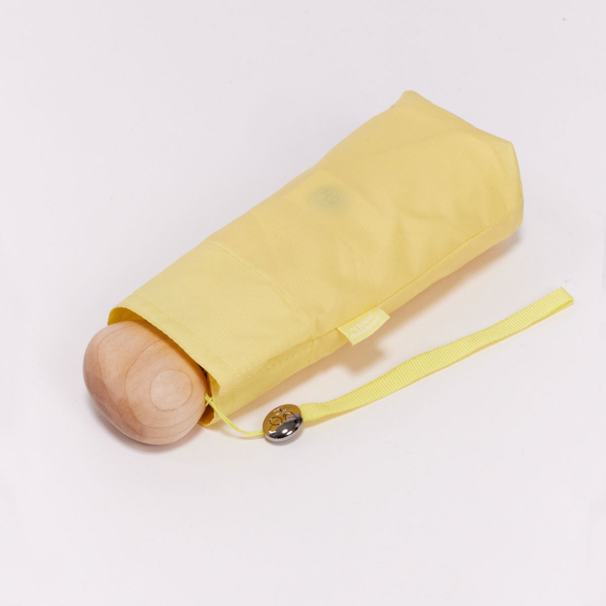 Original Duckhead The Mini Citron mini ombrello giallo pastello