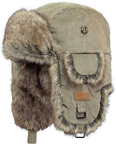 Barts Rib Bomber Berretto Sand in Poliestere Taglia Unica