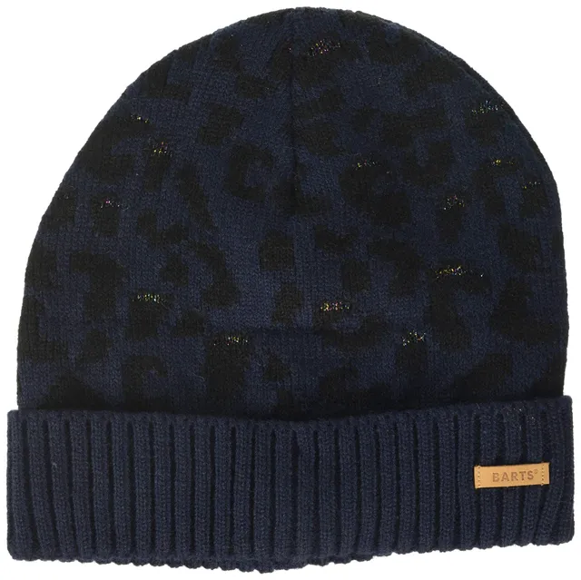Barts Honey Beanie Berretto Bimbi 53 Blu Leopardo
