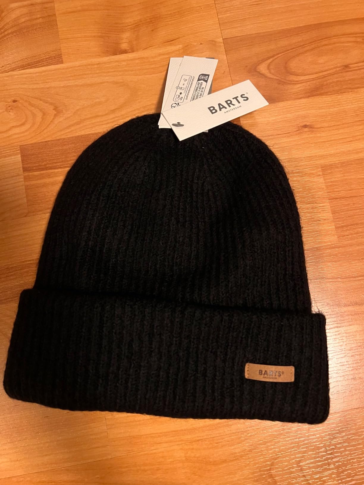 Barts Witzia Beanie berretto donna nero taglia unica coste
