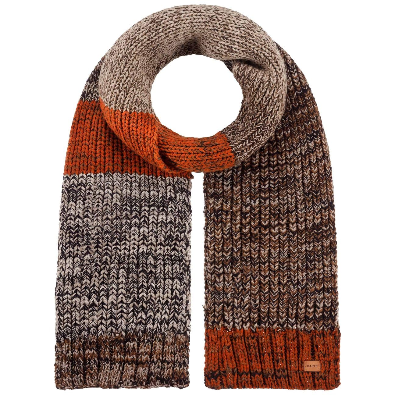 Barts Akotan sciarpa a maglia grossa blu inverno