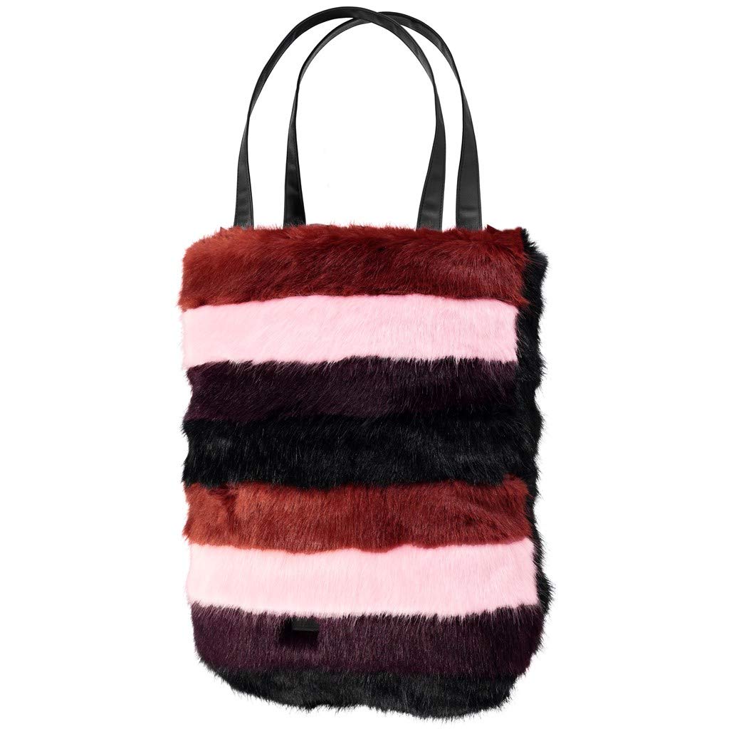 Barts Lynn Shopper borsa donna multicolore pelliccia eco