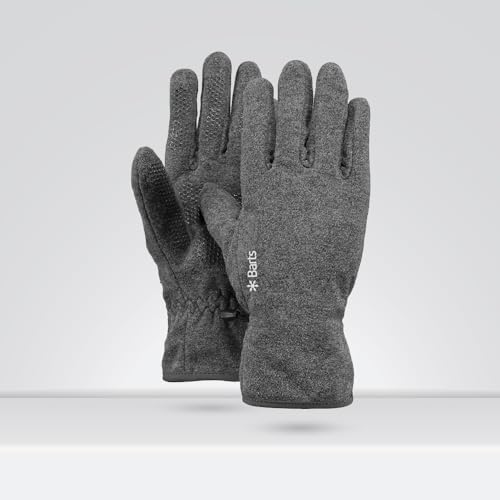 Barts Fleece Guanti pile grigio taglia unica