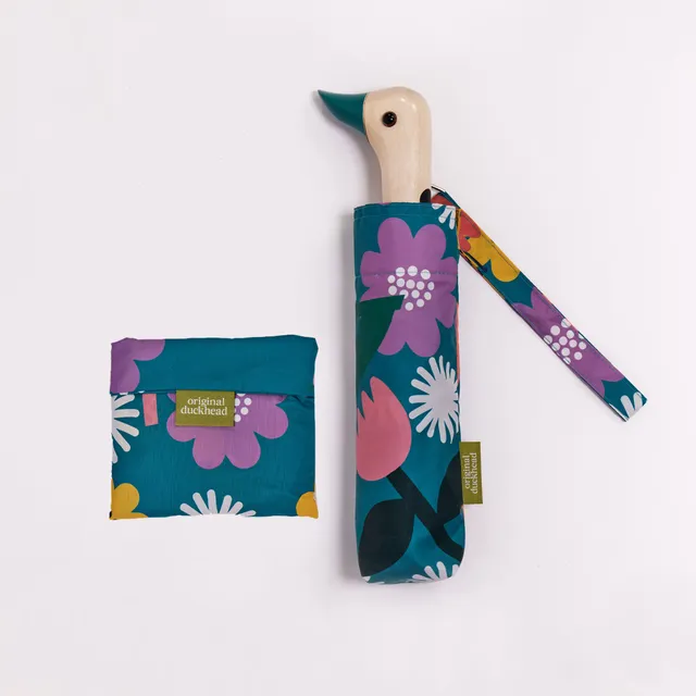 Original Duckhead Rainy Day Sets Bloom Bundle ombrello + shopper fiori
