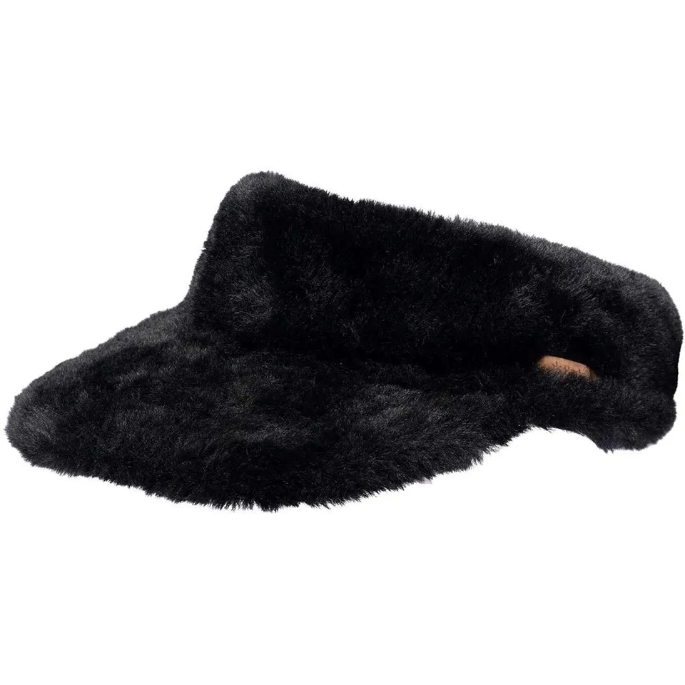 Barts Rebecca Visor visiera donna nera pelliccia eco