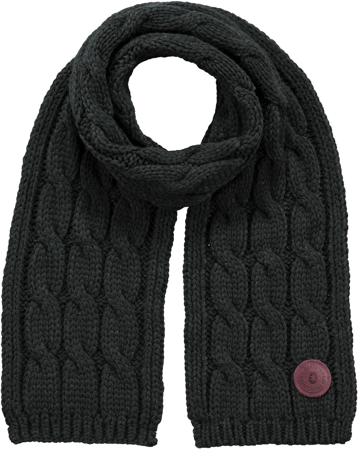 Barts JP Cable Set Sciarpa Cappello Guanti Nero taglia unica