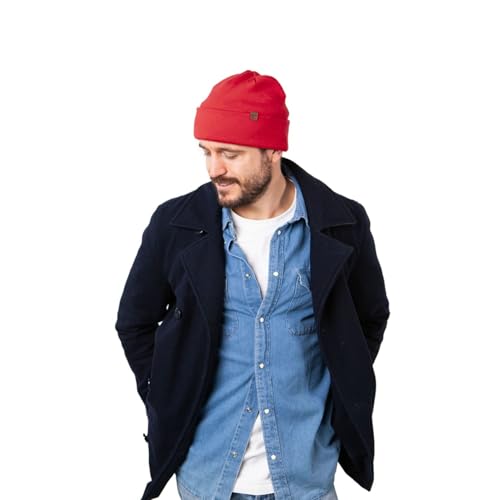 Barts Willes berretto uomo rosso scuro elasticizzato
