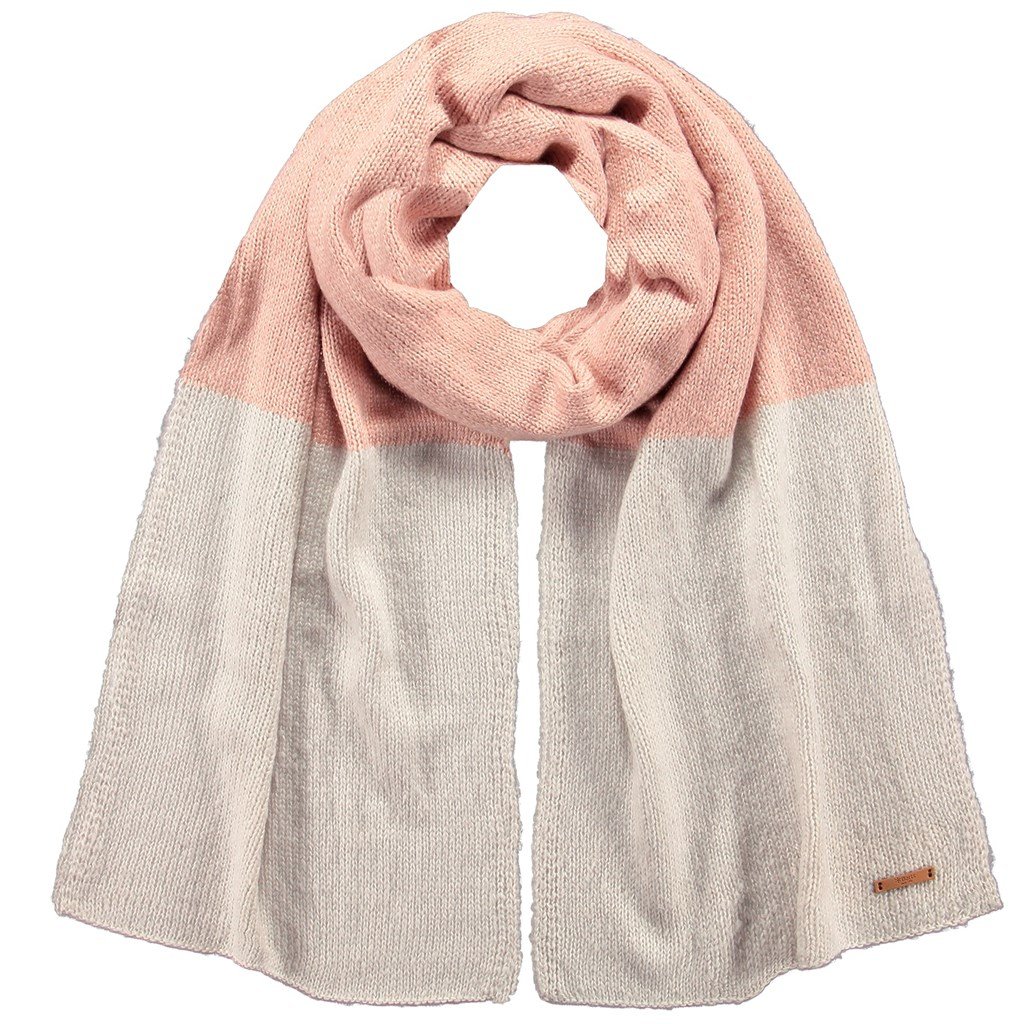 Barts Meuse Scarf Sciarpa Donna Nera Maglia Sottile