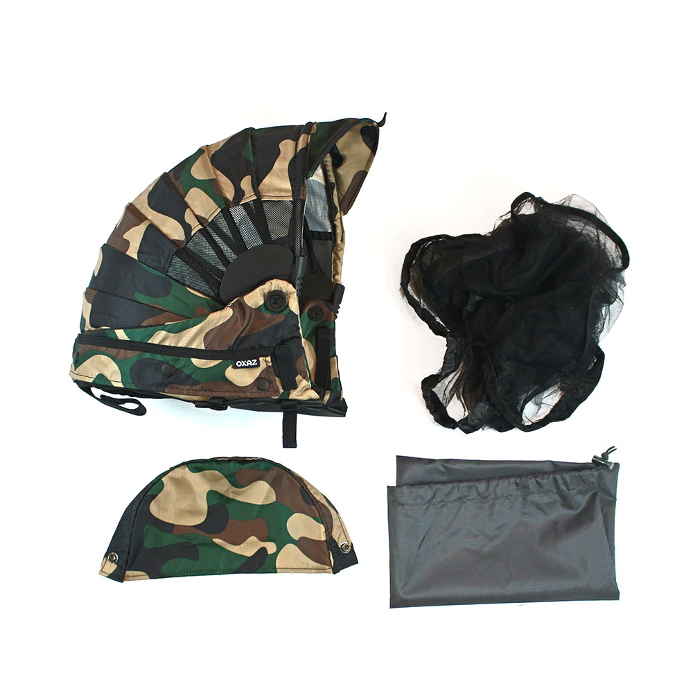 Oxaz Pack Tropical set trekking taglia unica con zanzariera