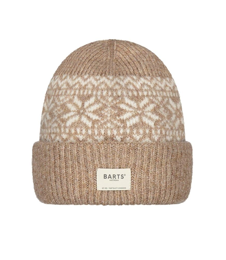 Barts Negomba beanie berretto donna blu con risvolto