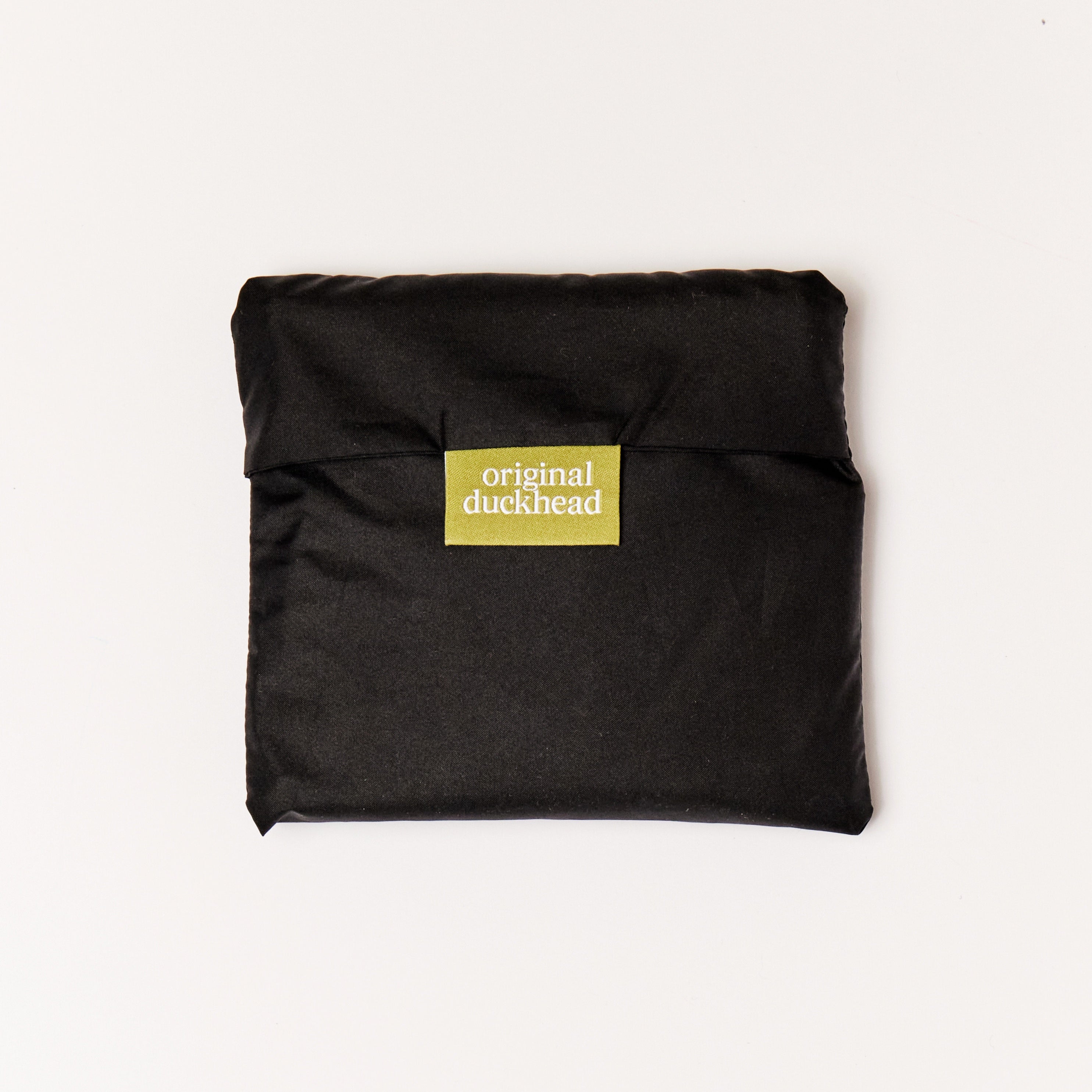 Original Duckhead Black Ombrello compatto + shopper antipioggia nera