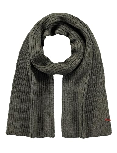 Barts Wilbert sciarpa invernale maglia nera calda unisex