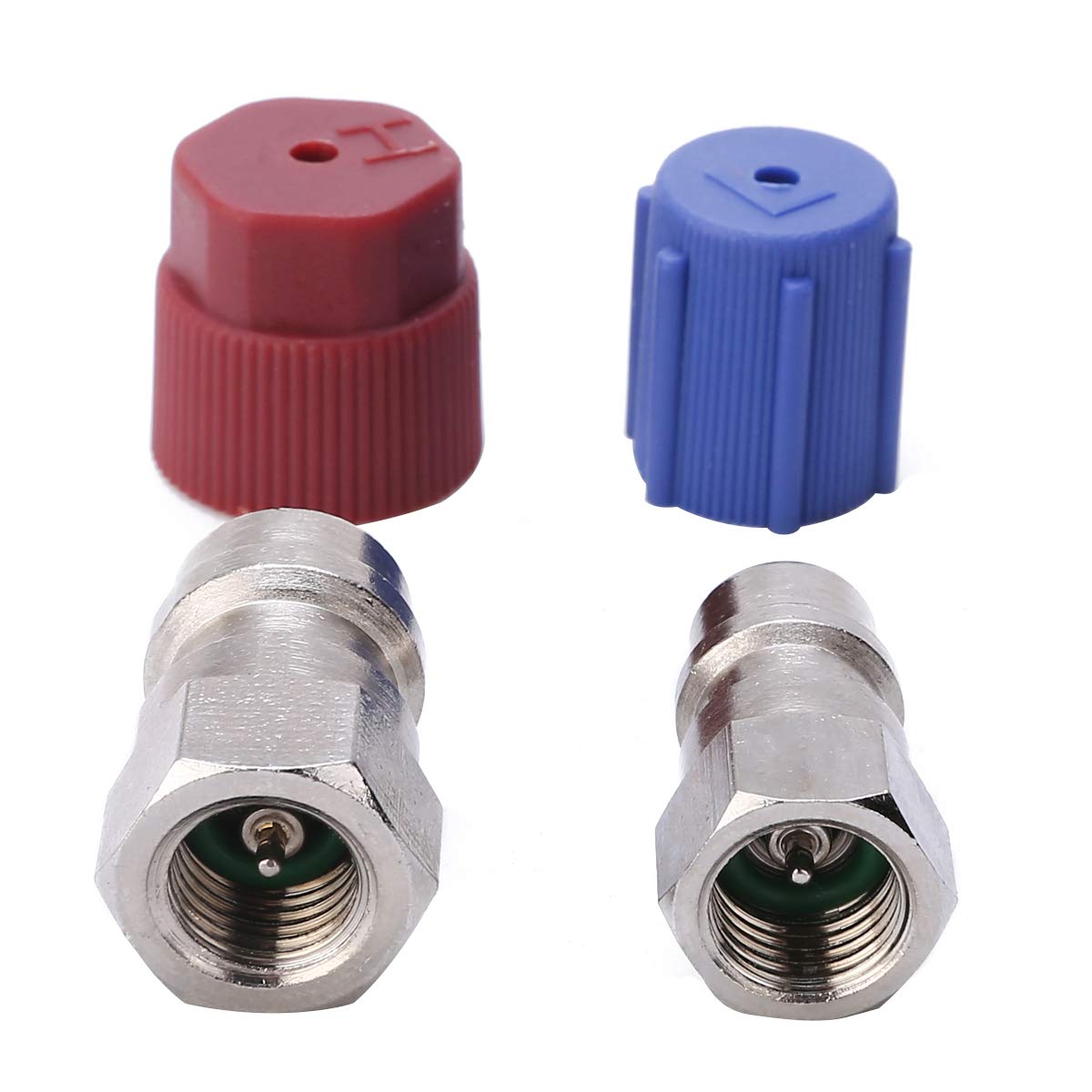 ThreeH Adattatore R12 R22 a R134a Auto 2 Pezzi