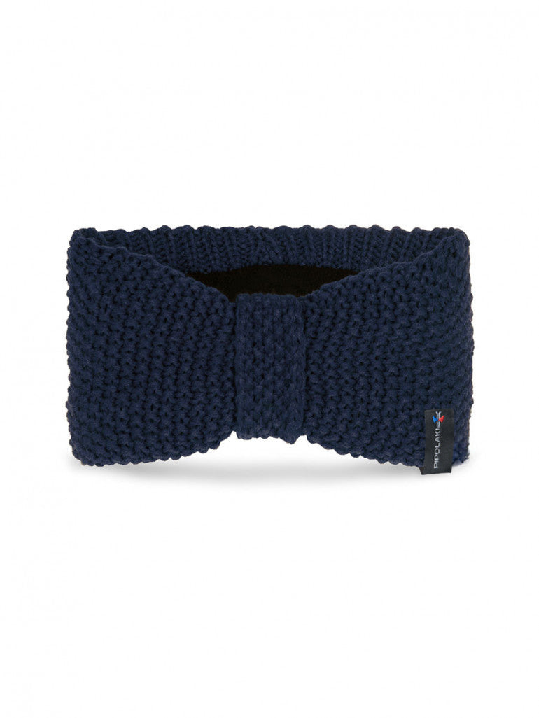 Pipolaki Nunka fascia invernale nera in pile donna